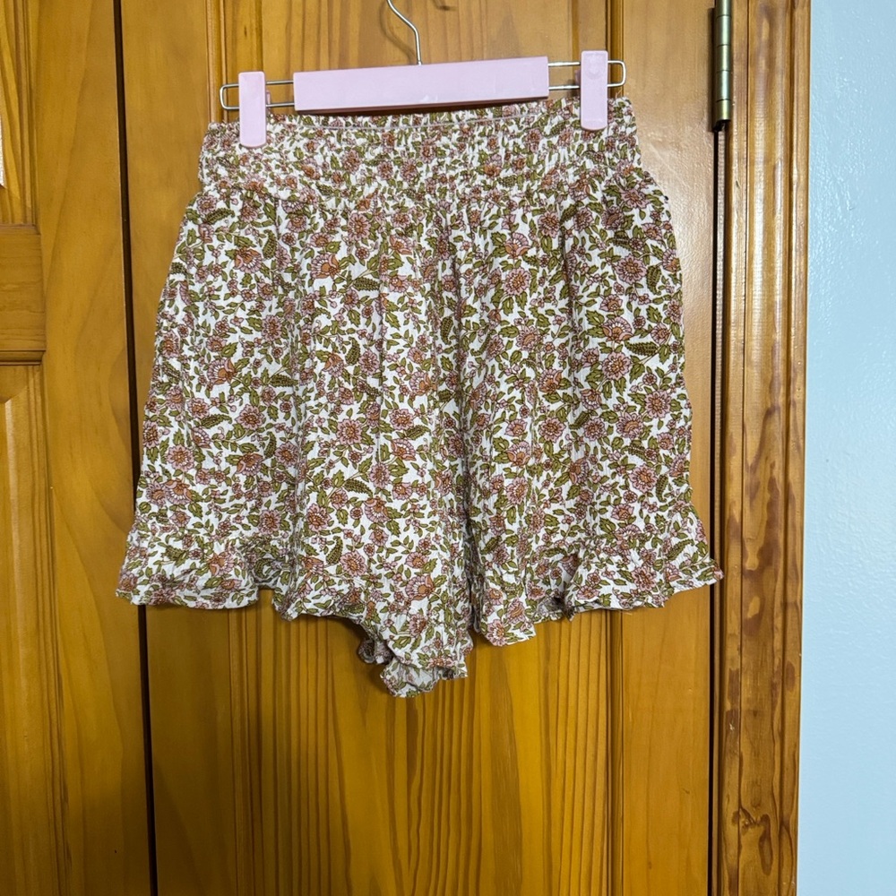 Black Tape Floral Textured Fabric